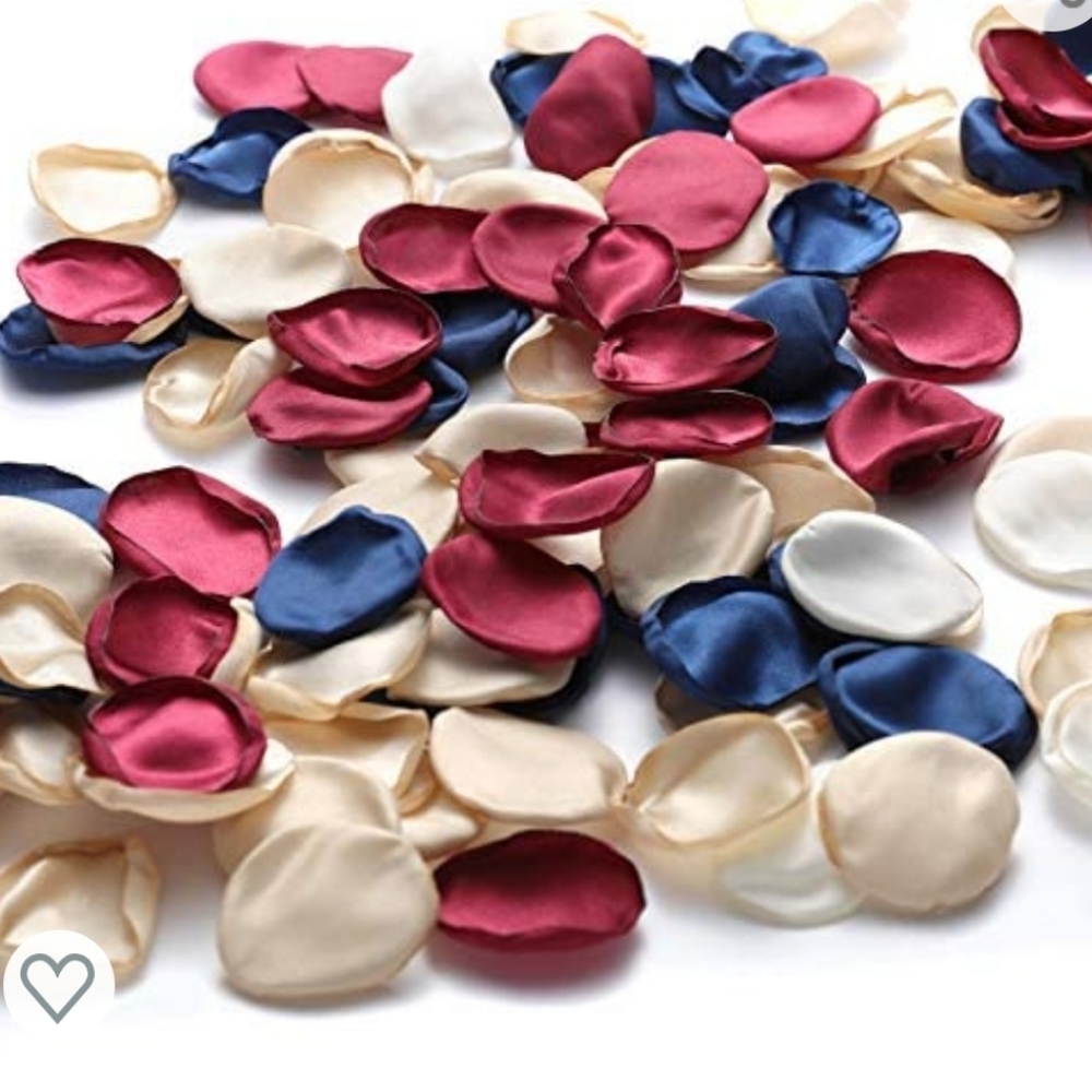 ♡ Gazeer 1200PCS Rose Petal Silk Artificial Flower
